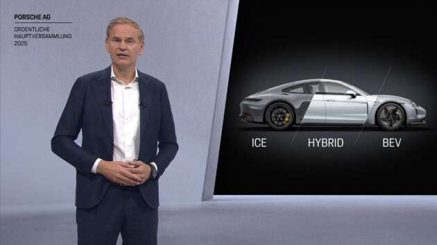Tak logik nak capai jualan 80% EV menjelang 2030, enjin pembakaran terus ditawarkan – bos Porsche