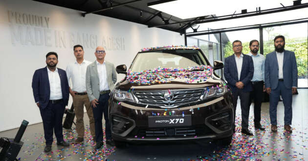 Proton X70 now sold as a CKD model in Bangladesh