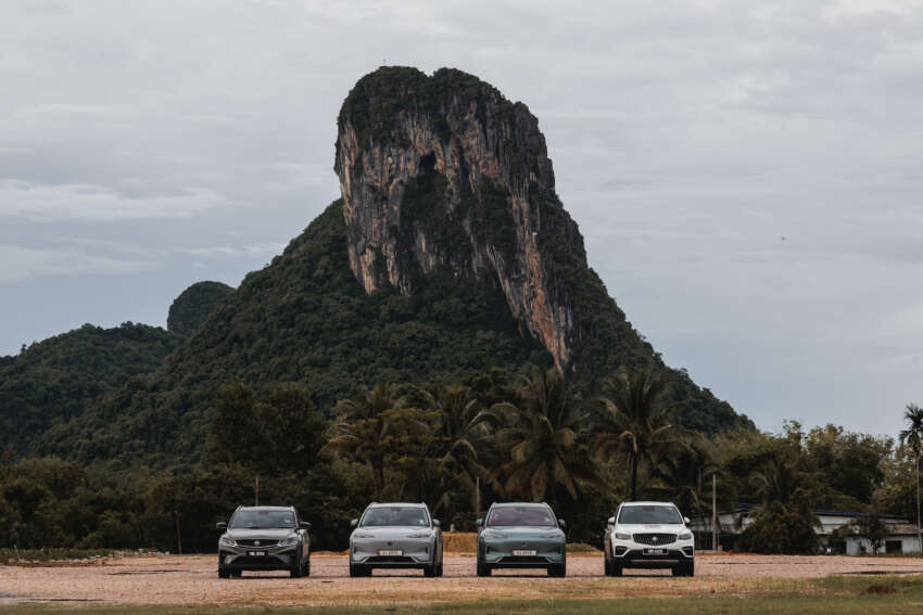 Proton eMas 7 EV convoy taken on 10,432 km regional road trip – nine Asean countries traversed in 22 days 1920138
