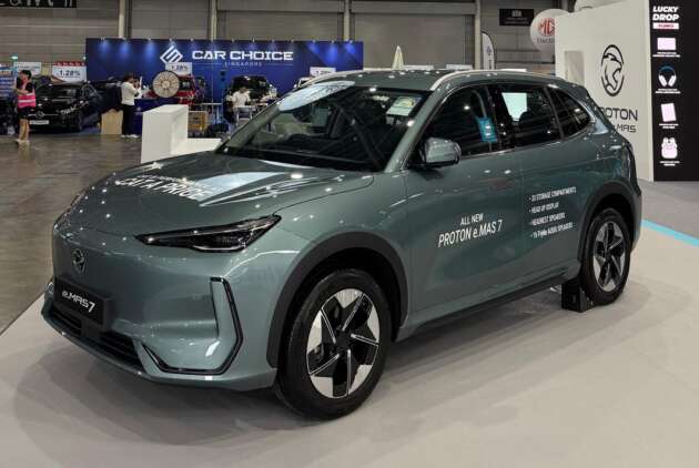 Proton eMas 7 previewed in Singapore ahead of launch – re-entry after over a decade, from RM566,100!
