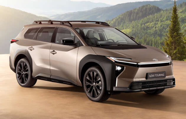Toyota bZ4X Touring dan bZ Woodland didedahkan – SUV EV rebadge dari Subaru Trailseeker, 380 PS, AWD