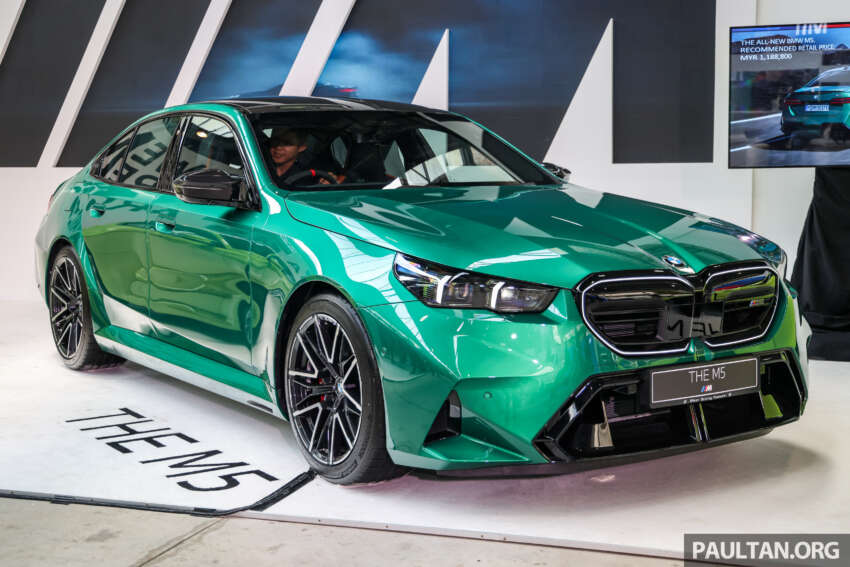 2025 BMW M5 launched in Malaysia – G90 is a 4.4L twin-turbo V8 PHEV, 727 PS/1,000 Nm, RM1.2 million 1926438