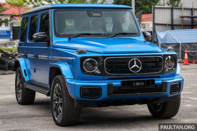 Mercedes-Benz G580 with EQ Technology in Malaysia – electric G-Class from RM959k, half the price of G63!