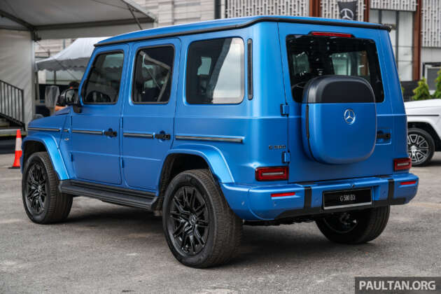 Mercedes-Benz G580 with EQ Technology in Malaysia – electric G-Class from RM959k, half the price of G63!