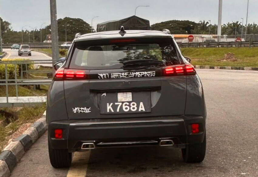 Peugeot 2008 facelift spied in Malaysia – launch soon? 1929043