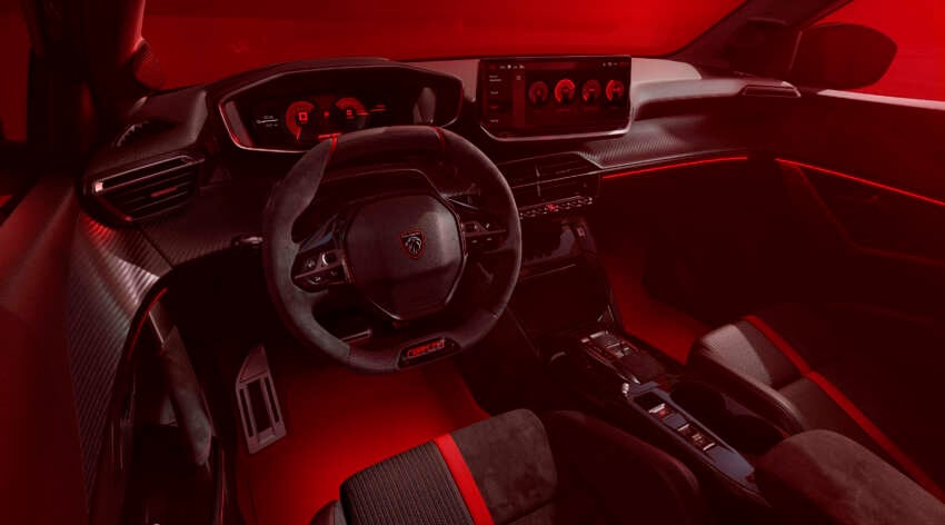 Peugeot e-208 GTi unveiled – hot hatch turns EV with 280 hp/345 Nm, 0-100 km/h 5.7 s; 350 km range WLTP 1927098