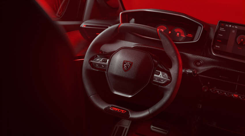 Peugeot e-208 GTi unveiled – hot hatch turns EV with 280 hp/345 Nm, 0-100 km/h 5.7 s; 350 km range WLTP 1927102