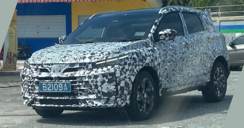2025 Proton X50 facelift spied with reduced front camo revealing clear look of Binyue L inspired face 1929265