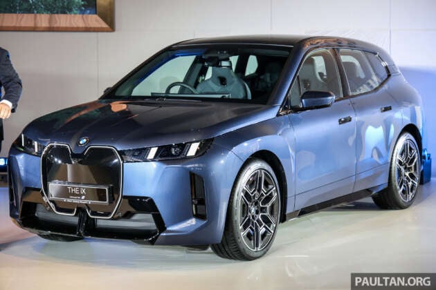 2025 BMW iX facelift launched in Malaysia – xDrive45 fr RM426k, xDrive60 RM488k; up to 701 km EV range