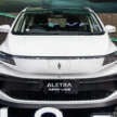 Aletra L8 at GIIAS – “Exora EV” is a rebadged Geely Jiaji/Livan 8 with 163 PS, 540 km range, fr RM127k