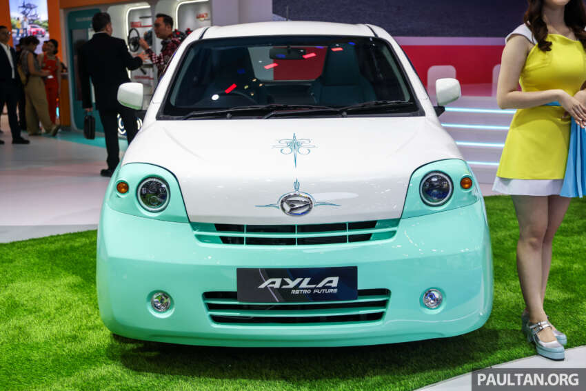 Daihatsu Ayla Retro Future at GIIAS – Perodua Axia with round headlights, turbofans, air suspension! 1947878