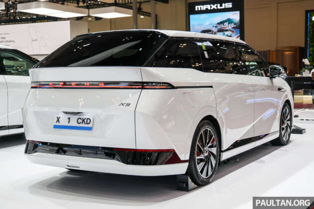 Xpeng makes Indonesian debut at GIIAS 2025 – CKD production of X9 EV started this month, from RM256k