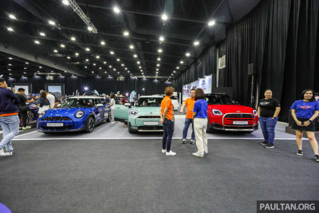 PACE 2025: BMW 218 Gran Coupe, MINI Aceman, BMW Motorrad F900 XR, R1300GS, GSA dipamer di SCCC