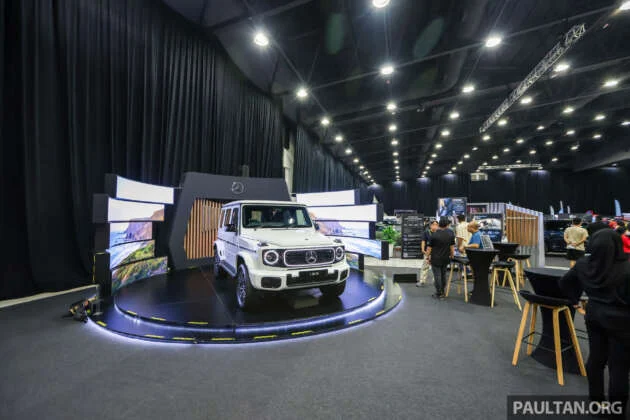 PACE 2025: Mercedes-Benz #MyMercedesRewards deals via Hap Seng Star; new G580 EV on display