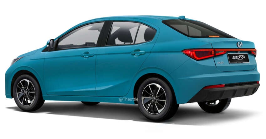 2025 Perodua Bezza rendered again – launching soon? 1941439