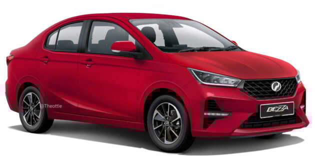 2025 Perodua Bezza rendered again – launching soon?