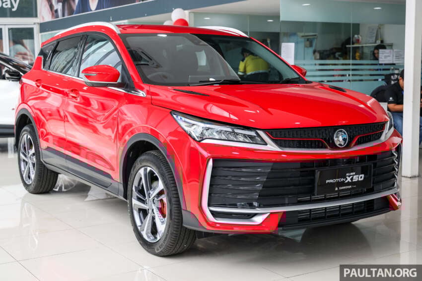 2025 Proton X50 facelift secures 5,000 bookings in 10 days – revamped B-SUV’s launch, price reveal July 24 1942508