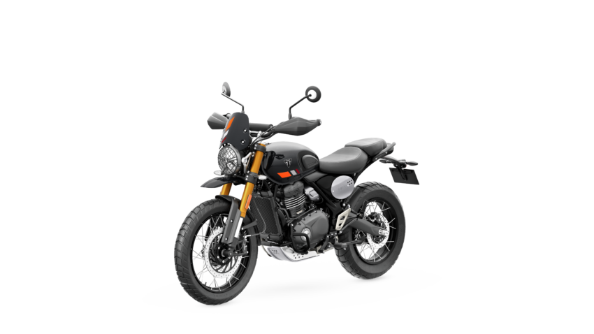 Triumph Scrambler 400 XC didedah – penampilan lebih lasak, rim spoked 19 inci depan dan 17 inci belakang 1938912