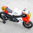 Rainey rides Y-AMT equipped Yamaha XSR900 GP