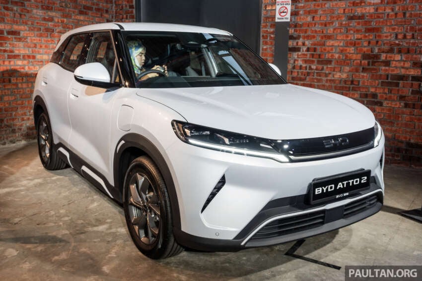 BYD Atto 2 EV launched in Malaysia – one variant with 51.13 kWh battery, 350 km range WLTP; RM100,000 1947367
