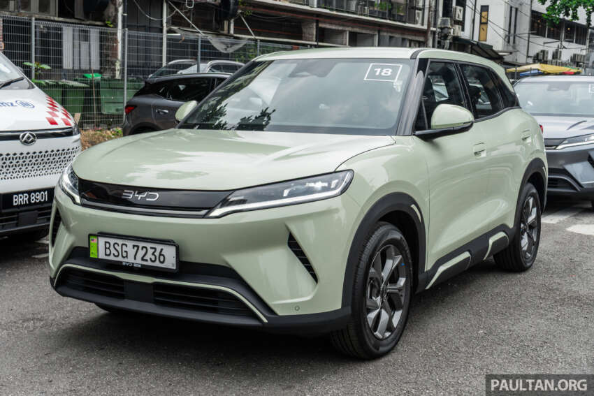 BYD Atto 2 EV launched in Malaysia – one variant with 51.13 kWh battery, 350 km range WLTP; RM100,000 1947397