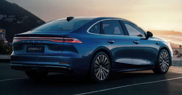 Geely Galaxy A7 PHEV launched in China – 70 km or 150 km EV range, 2,100+ km total range, from RM62k