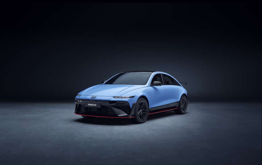 Hyundai Ioniq 6 N – EV super sedan, up to 650 PS, 0-100 km/h 3.2 secs, many improvements over Ioniq 5 N 1939102