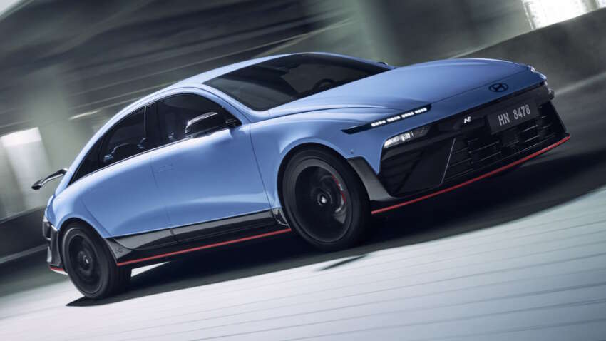 Hyundai Ioniq 6 N – EV super sedan, up to 650 PS, 0-100 km/h 3.2 secs, many improvements over Ioniq 5 N 1939093