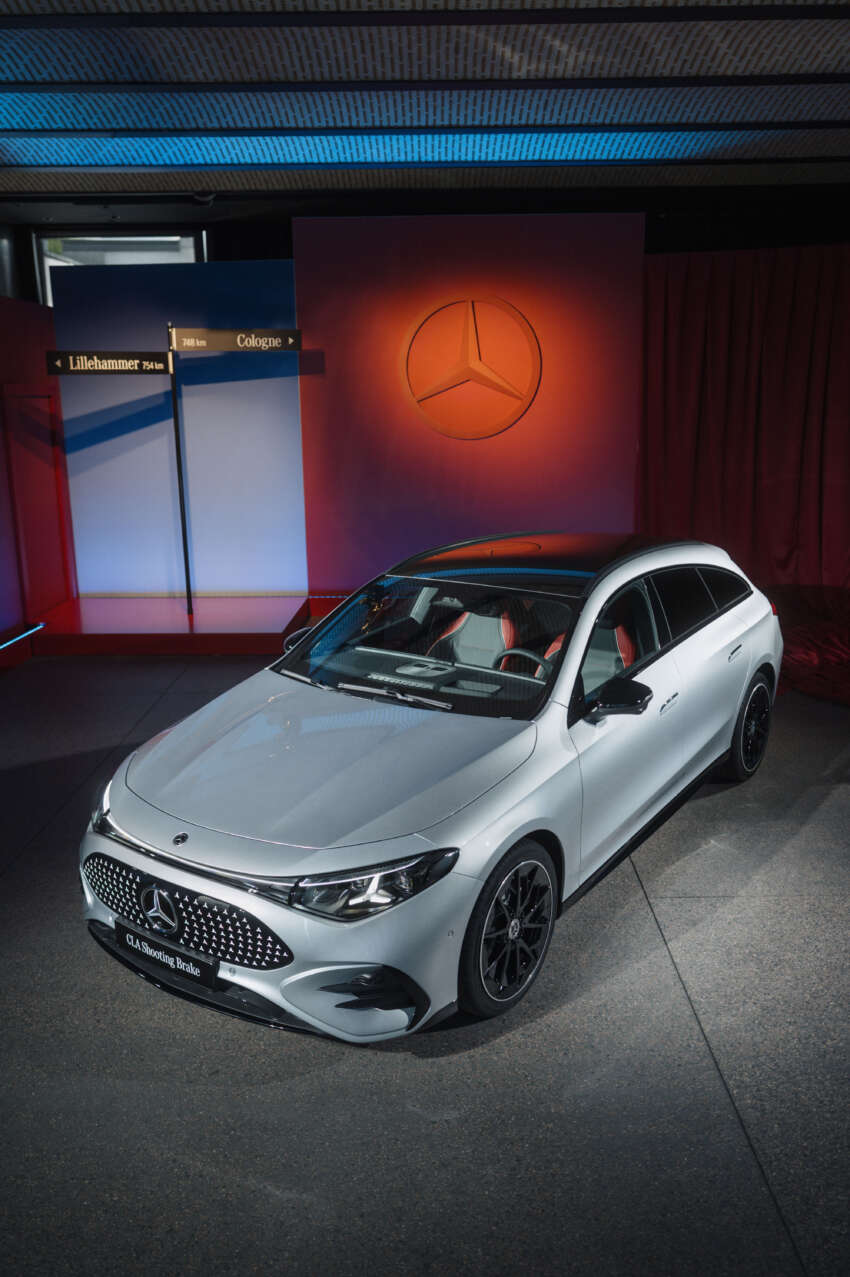 2025 Mercedes-Benz CLA Shooting Brake – EV first, CLA250+, CLA350 4Matic, bigger all-round than before 1940494