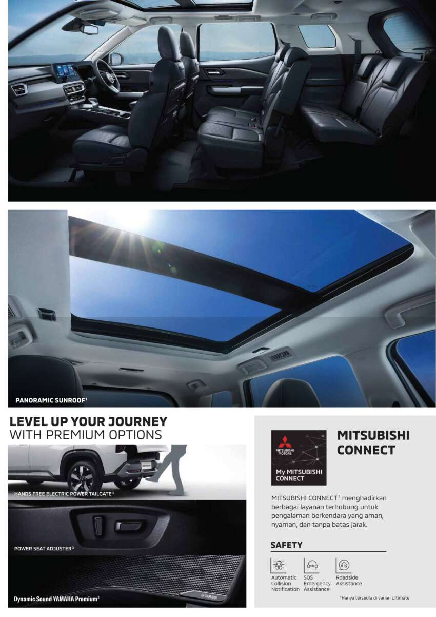 Mitsubishi Destinator – SUV 7-tempat duduk untuk ASEAN, 1.5L MIVEC Turbo 163 PS/250 Nm, CVT, 2WD 1942074