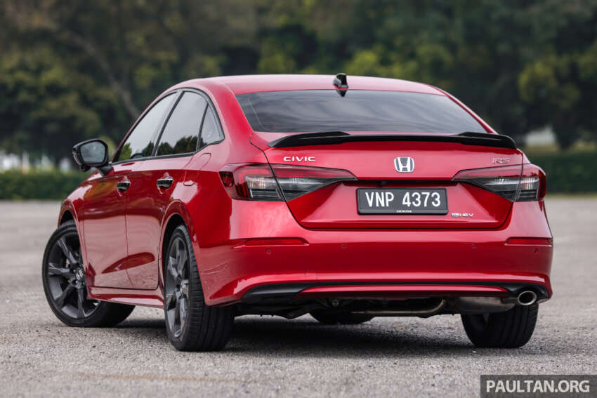 PANDU UJI: Honda Civic RS e:HEV facelift 2025 – hibrid ada jiwa, <em>power</em> tapi masih jimat petrol! 1954389