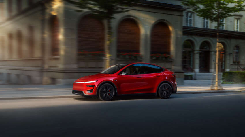 2026 Tesla Model Y Performance debuts – top-spec Juniper packs 460 hp; 0-100 in 3.5s, 250 km/h, 580 km 1962403