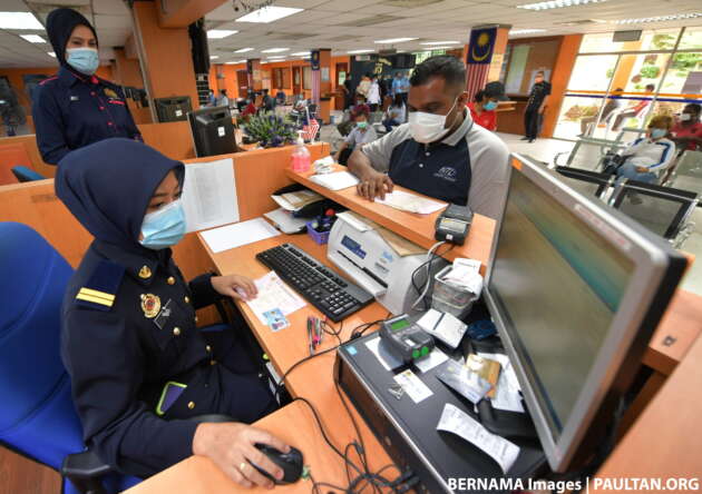 JPJ eID acct registration nationwide at driving schools