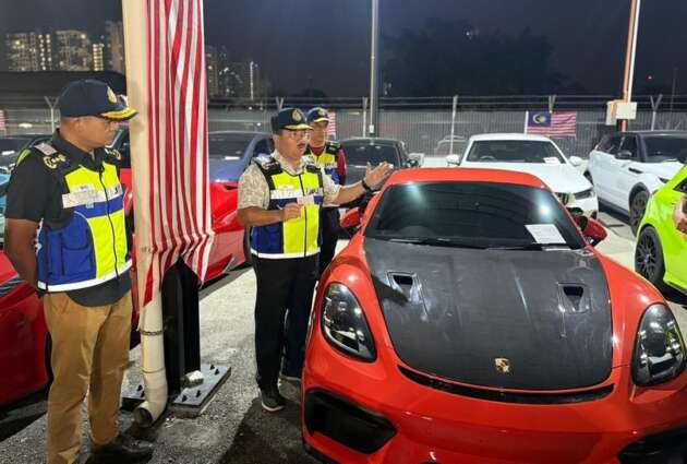 Penang JPJ seizes 38 luxury cars worth over RM10 mil, including Rolls-Royce with RM54k unpaid road tax