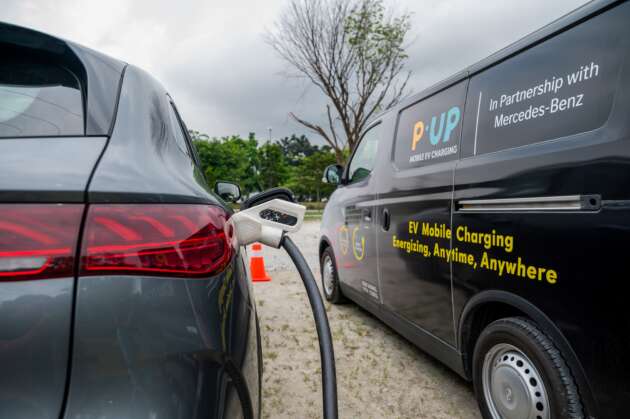Mercedes-Benz Malaysia dan P.UP perkenalkan servis pengecasan mudah alih bagi EV untuk pemilik EQ