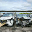 They don’t make them like they used to? 1993 Proton Wira in NCAP-style crash test is a grim safety reminder