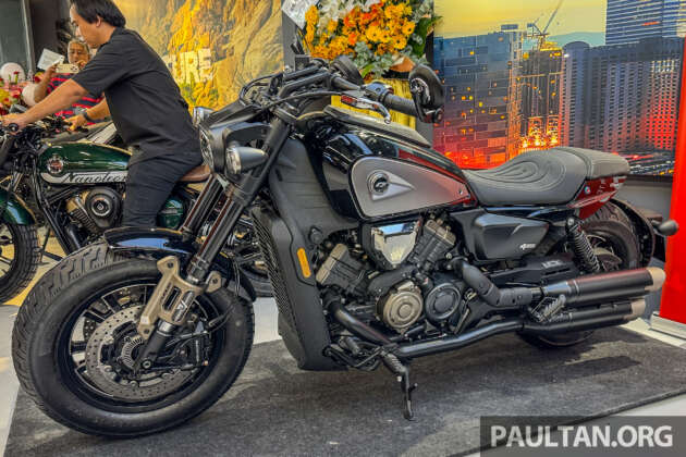 QJMotor SRV600V dilancarkan di Malaysia – cruiser enjin V4 561 cc, enam kelajuan, fork Marzocchi, RM34k