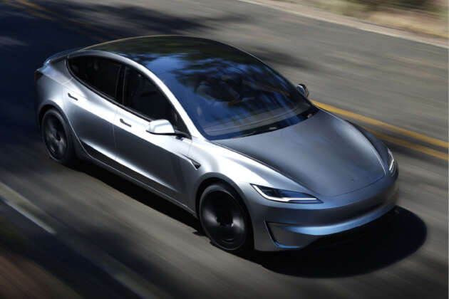 Tesla Model 3+ dilancarkan di China – varian Long Range RWD baru dengan jarak gerak CLTC 830 km