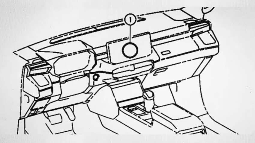 Toyota Hilux Travo 2026 – lukisan bahagian dalam tersebar, papan pemuka seperti Prado, skrin tengah 1951762