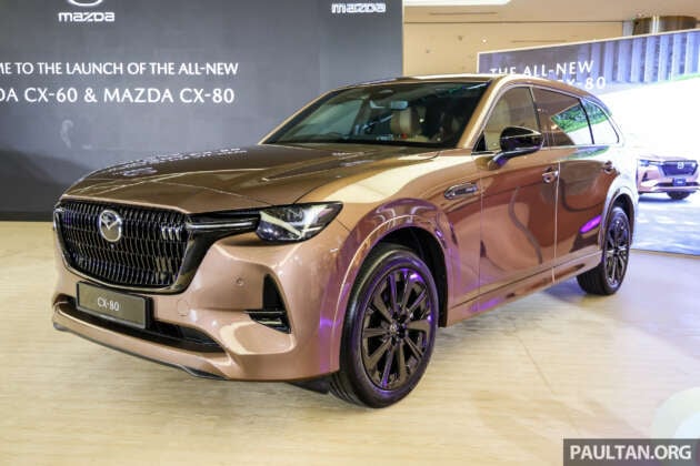 Bermaz turunkan harga SUV Mazda di Malaysia – CX-5 RM10k lebih murah, CX-80 turun sehingga RM35k