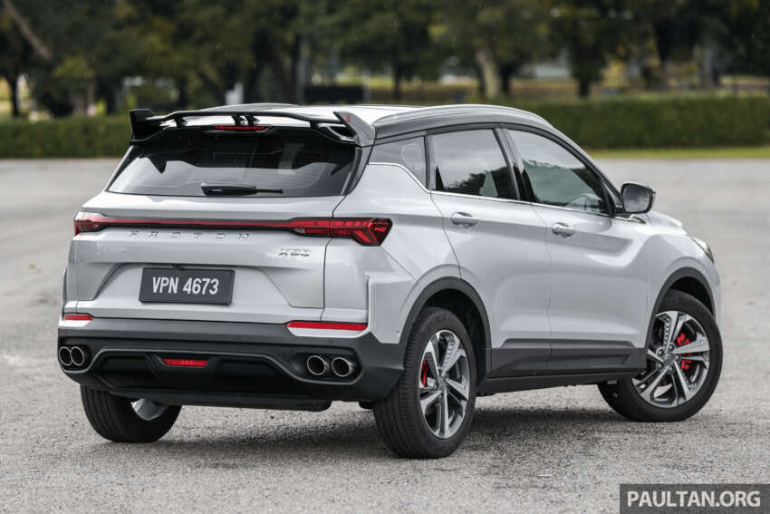 2025 Proton X50 facelift – full gallery of Flagship variant with big spoiler, two-tone interior, sunroof 1970427