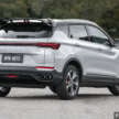 2025 Proton X50 facelift – full gallery of Flagship variant with big spoiler, two-tone interior, sunroof