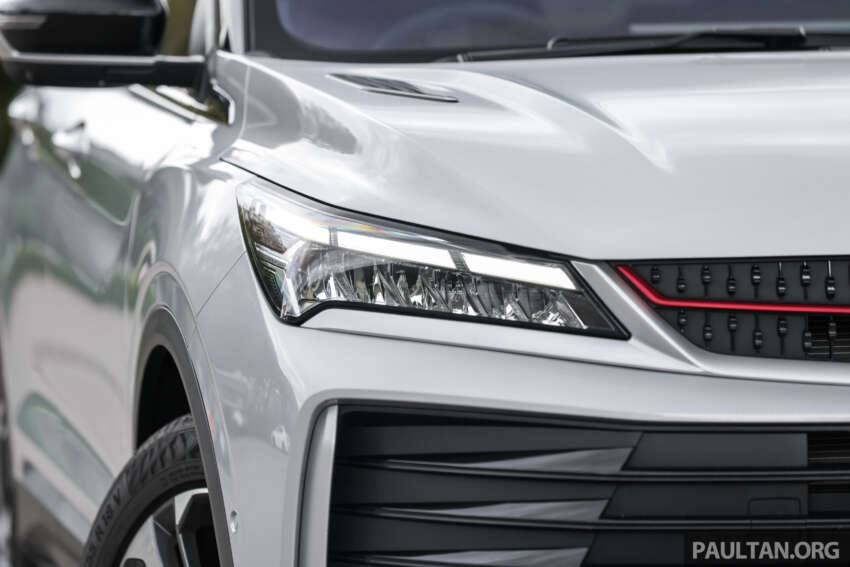 2025 Proton X50 facelift – full gallery of Flagship variant with big spoiler, two-tone interior, sunroof 1970438