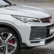 2025 Proton X50 facelift – full gallery of Flagship variant with big spoiler, two-tone interior, sunroof