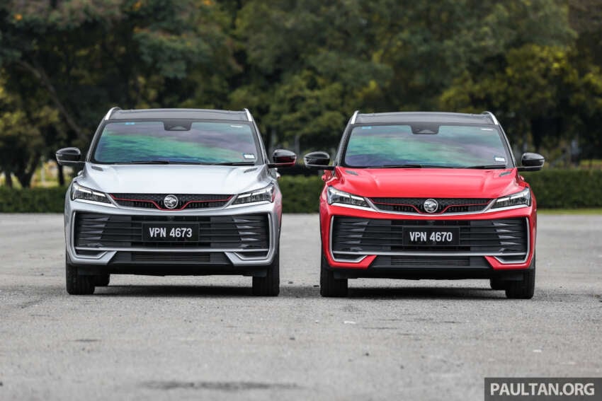 2025 Proton X50 facelift – full gallery of Flagship variant with big spoiler, two-tone interior, sunroof 1970411