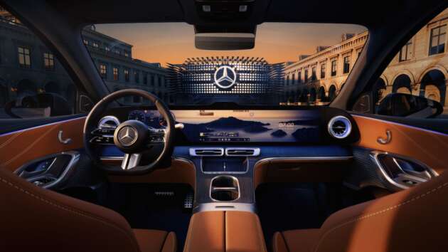 2026 Mercedes-Benz GLC with EQ technology interior teased – completely different from X254 GLC interior