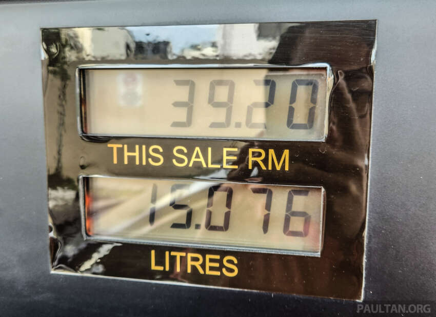 Budi95: Pump displays price based on RM2.60 – see Petronas, Shell, BHPetrol, Petron, Caltex receipts here 1976511