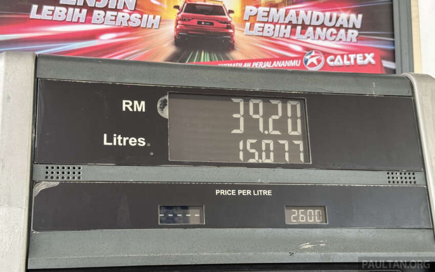 Budi95: Pump displays price based on RM2.60 – see Petronas, Shell, BHPetrol, Petron, Caltex receipts here 1976516