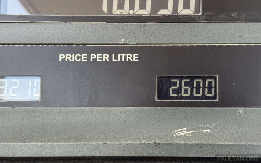 Budi95: Pump displays price based on RM2.60 – see Petronas, Shell, BHPetrol, Petron, Caltex receipts here 1976518