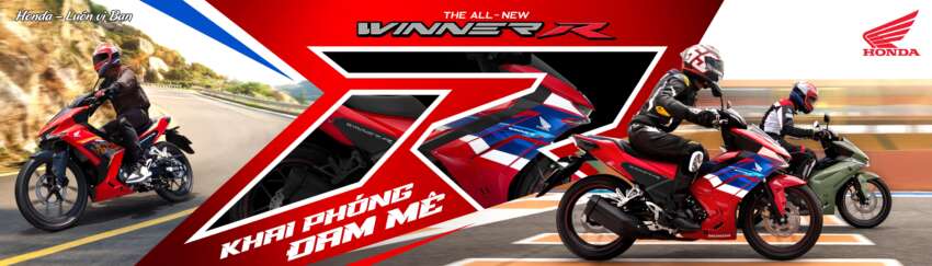 Honda Winner R 2025 diperkenal di Vietnam – RS-X dengan badan serba baru, harga dari RM7.3k 1969492